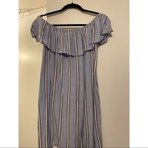 Off the shoulder dress